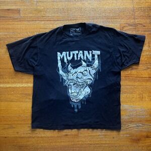 Midnight Tyrannosaurus Mutation Tour 2019 Graphic T-Shirt Black Mens XL Mutant